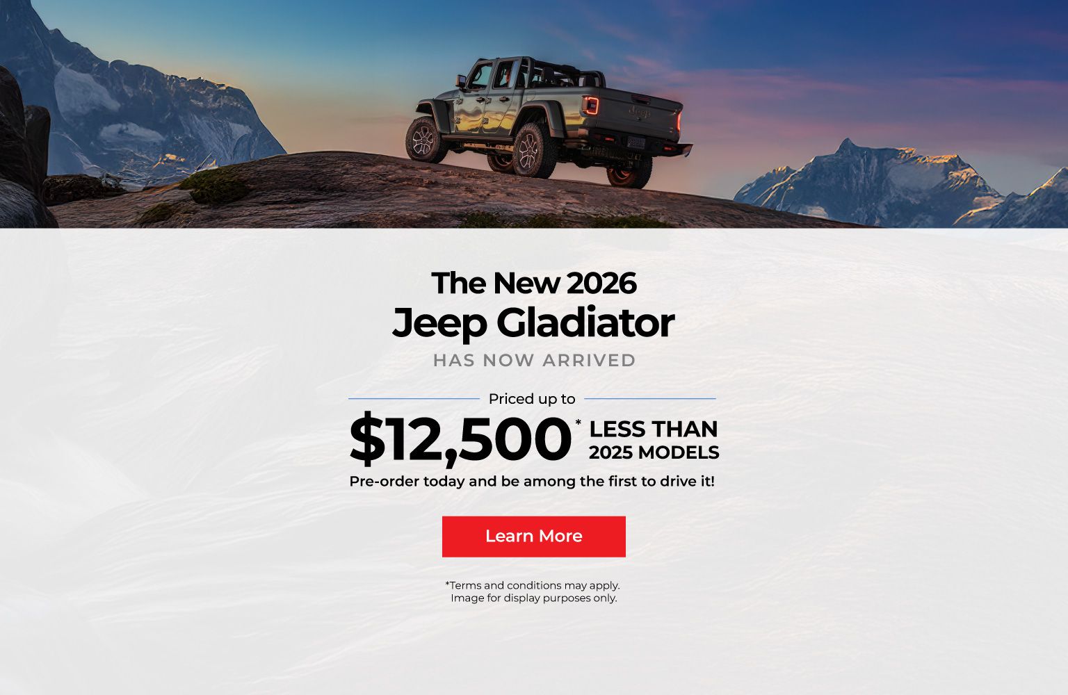 2026 Jeep Gladiator