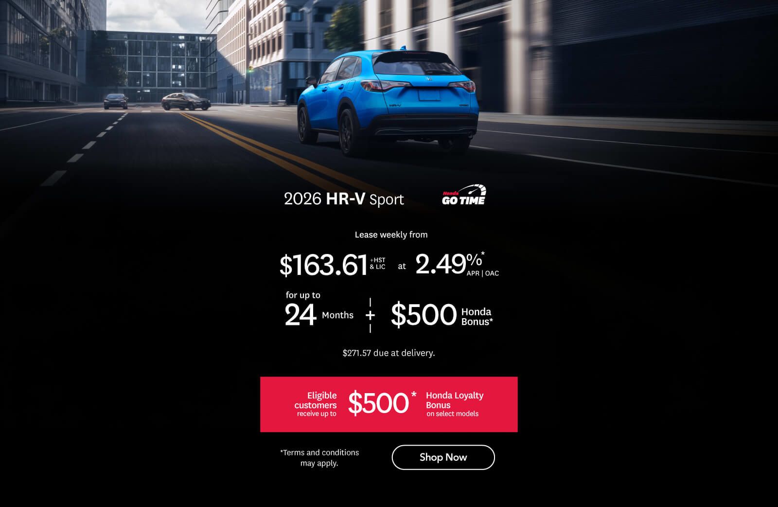 2026 Honda HR-V slider