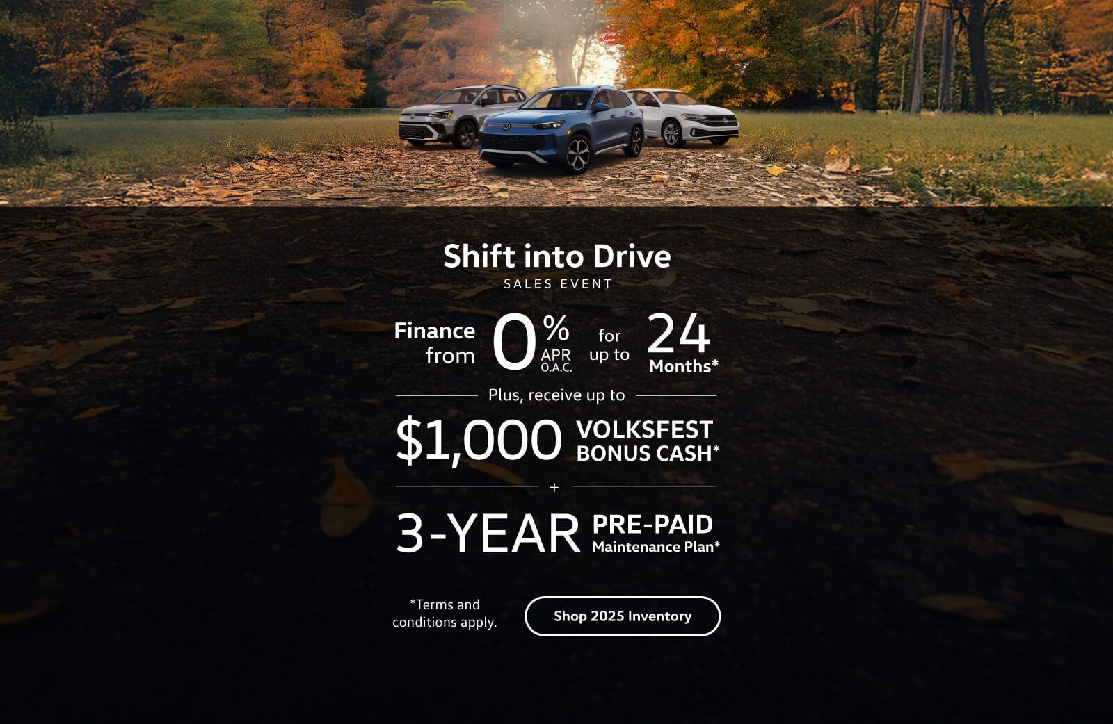 Shift Into Drive Sales Event