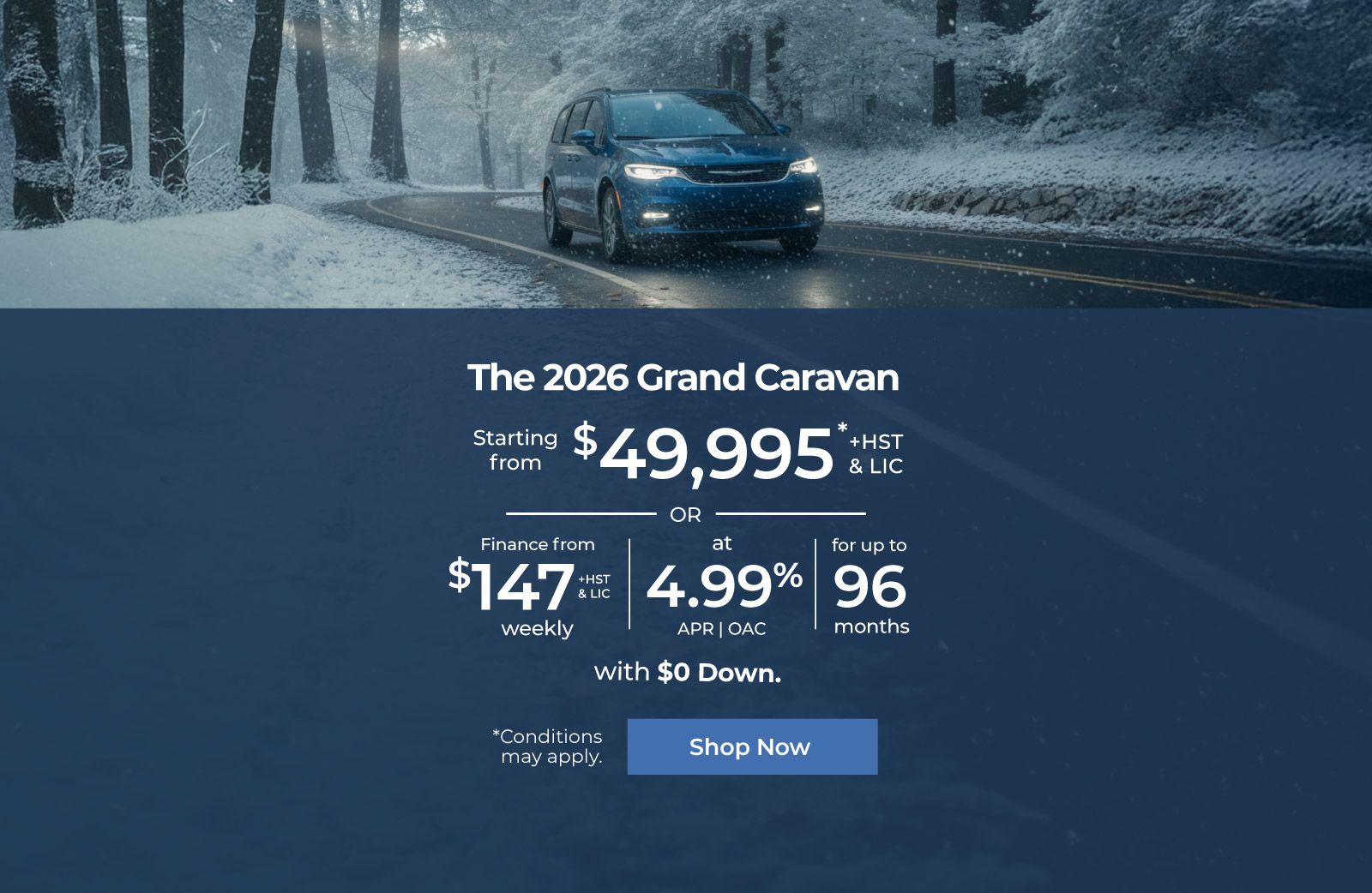 2026 Chrysler Grand Caravan Offer