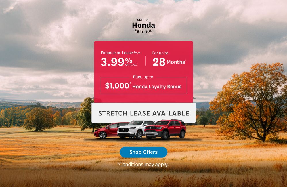 2026 Honda generic offer october