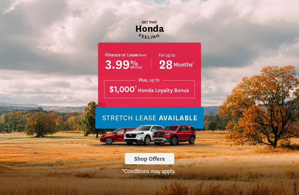 2026 Honda generic offer october