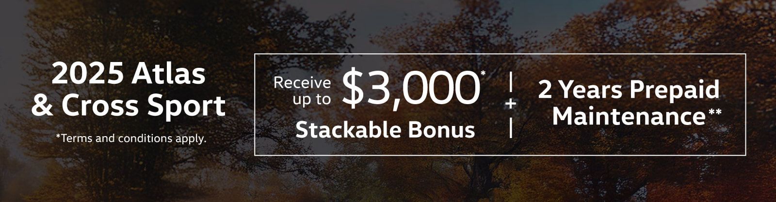 2025 VW Atlas Cross Sport Offers