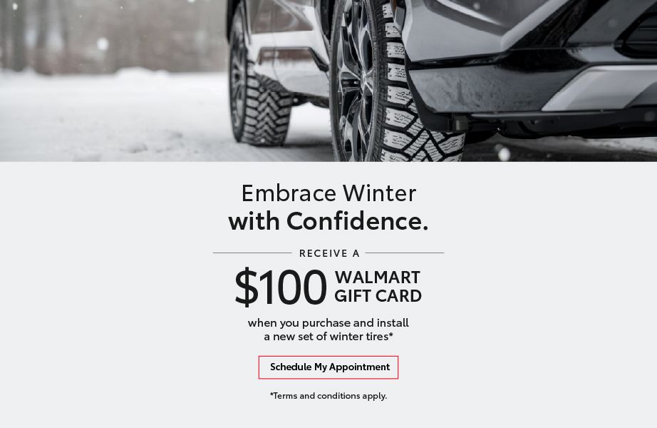 Get a $100 Walmart Gift Card with Your Winter Tire Purchase - home page