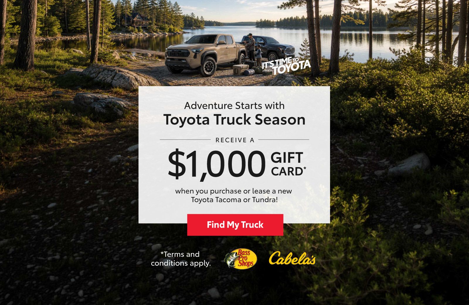 Special Toyota Truck Offer - Home page