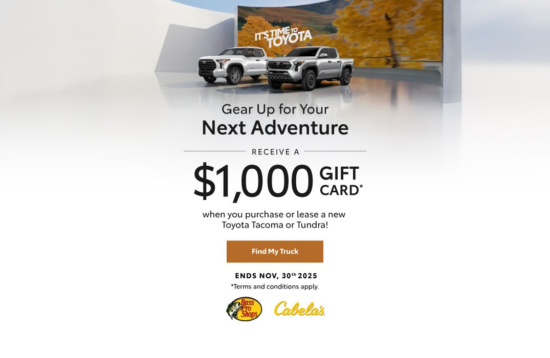 Special Toyota Truck Offer - Home page