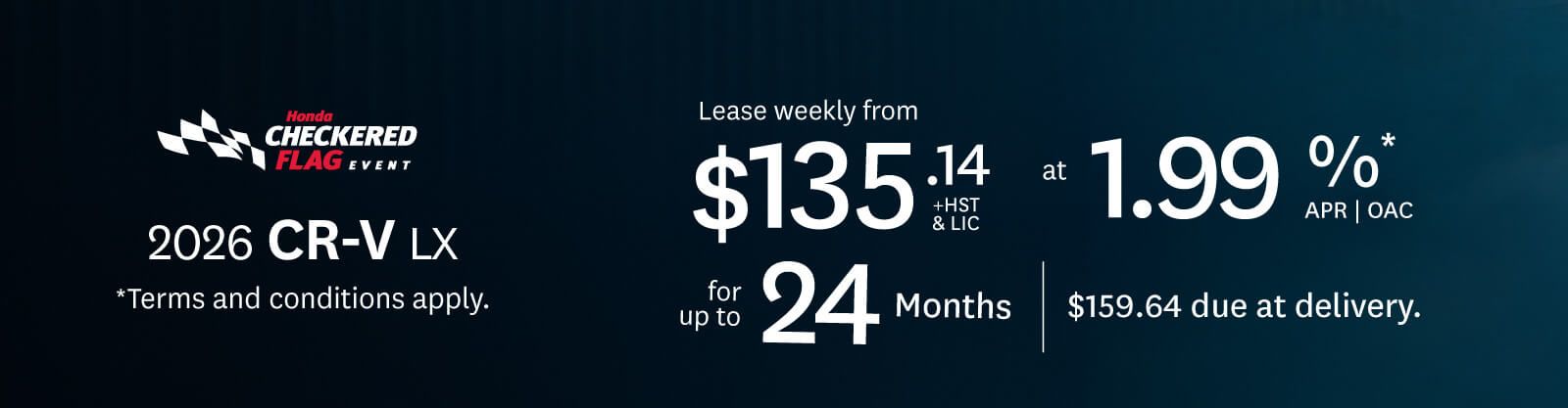 CR-V Sport Lease Offer