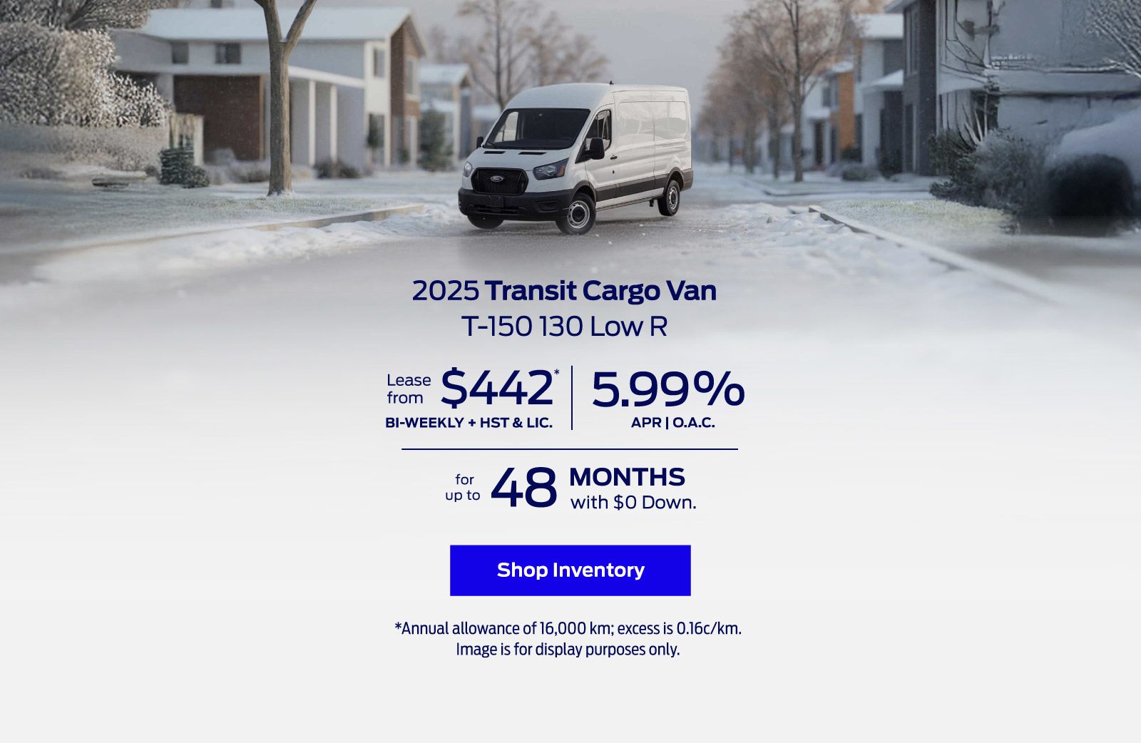 2025 Ford Transit Offer