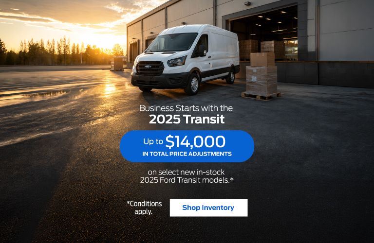 2025 Ford Transit Offer