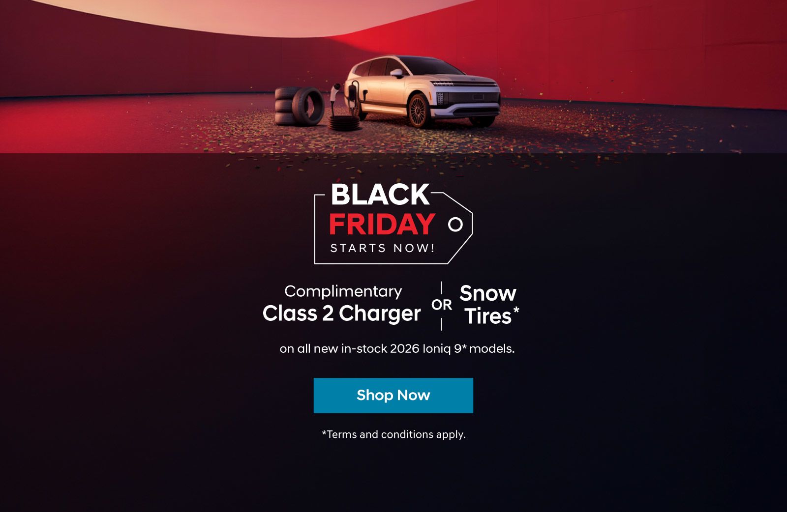 Black Friday - IONIQ 9 Offer