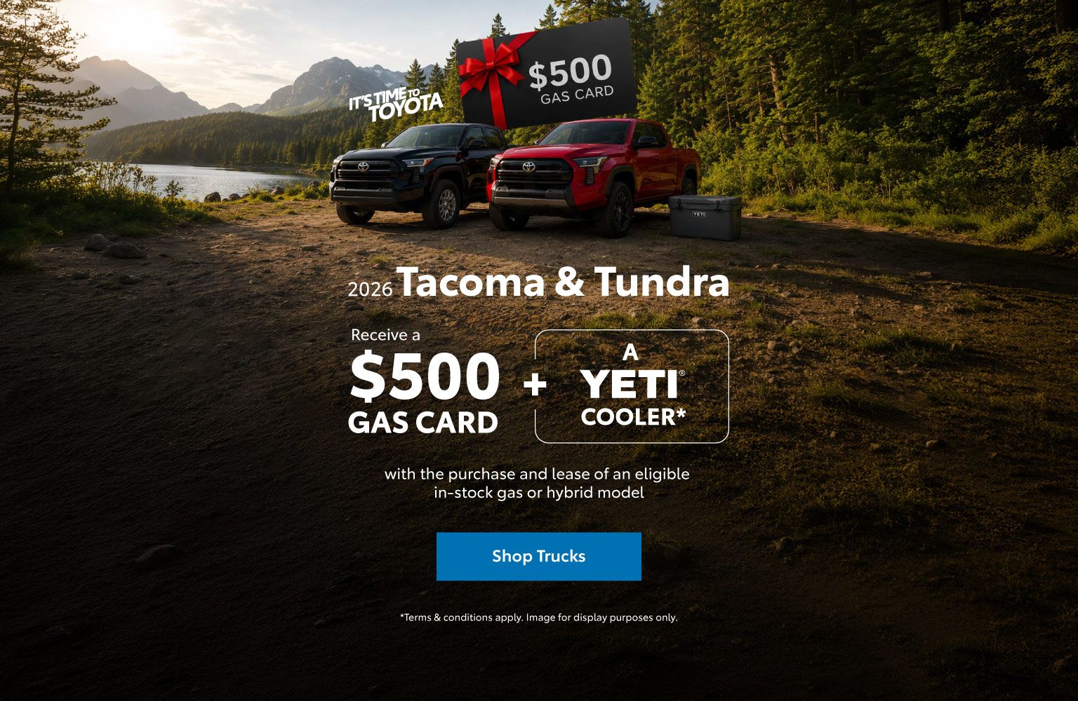 Truck Special Offer - Home page
