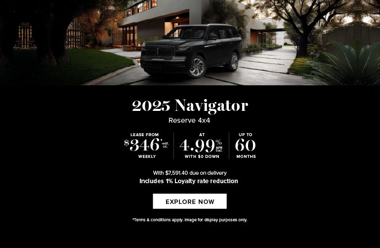 2025 Navigator - Lincoln Maintenance Protection Plan
