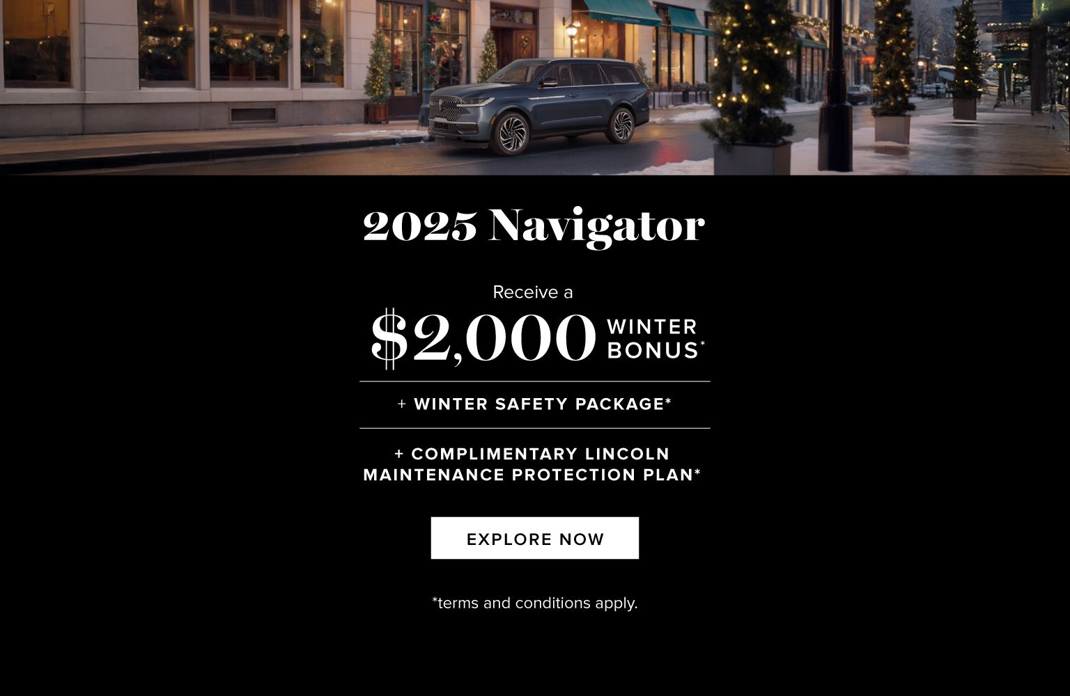 2025 Navigator - Lincoln Maintenance Protection Plan