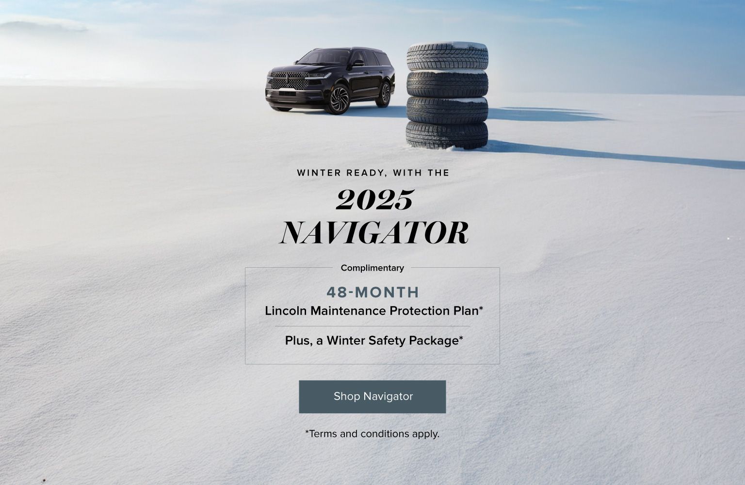 2025 Navigator - Lincoln Maintenance Protection Plan