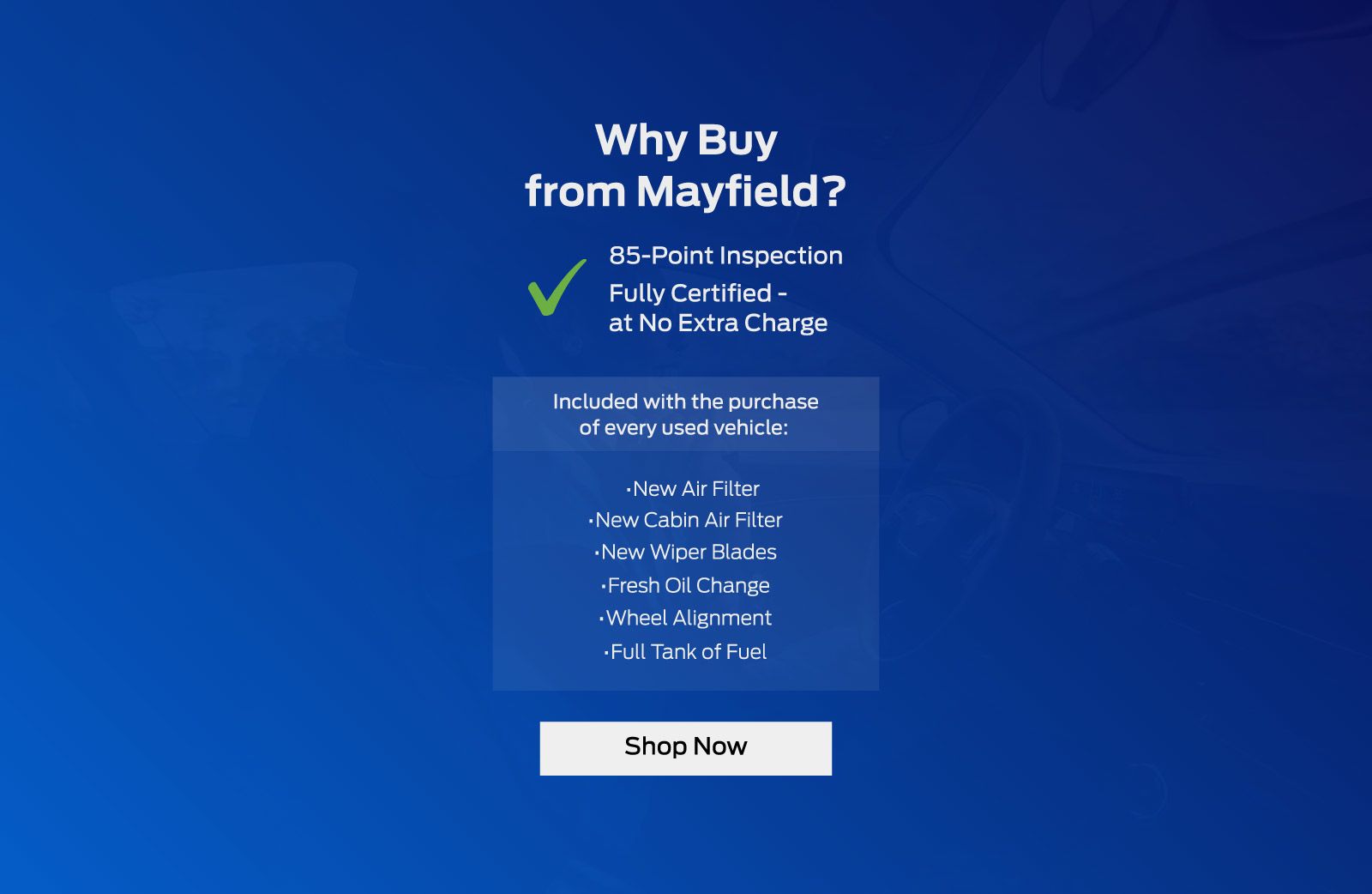 Mayfield Quality Used Inventory In Brampton