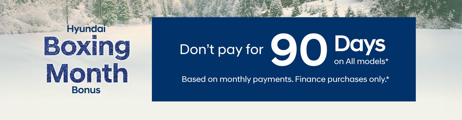 Hyundai Boxing Month Bonus