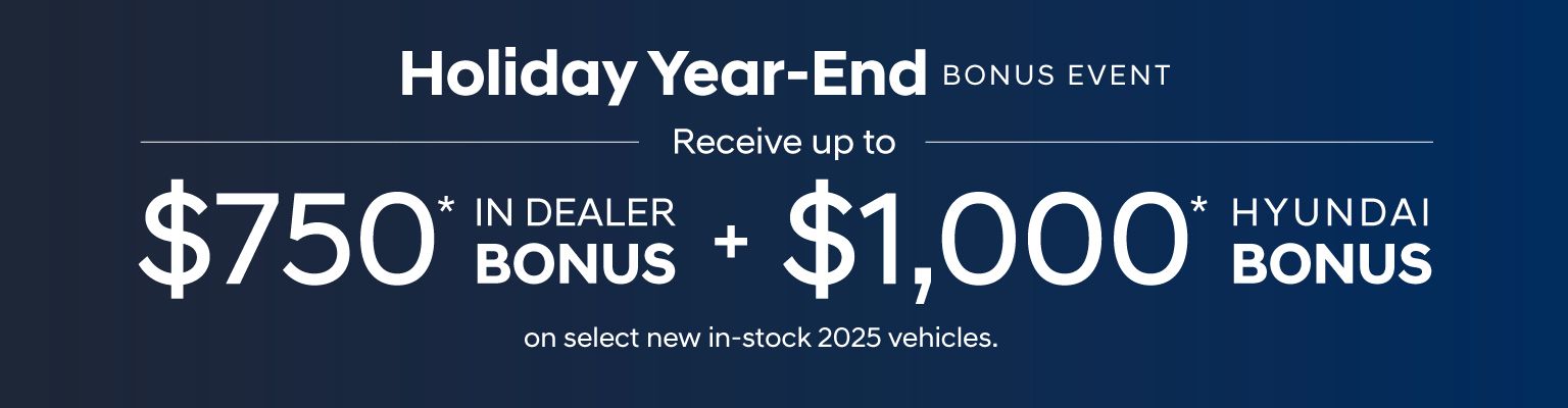 Holiday Year End Bonus Event