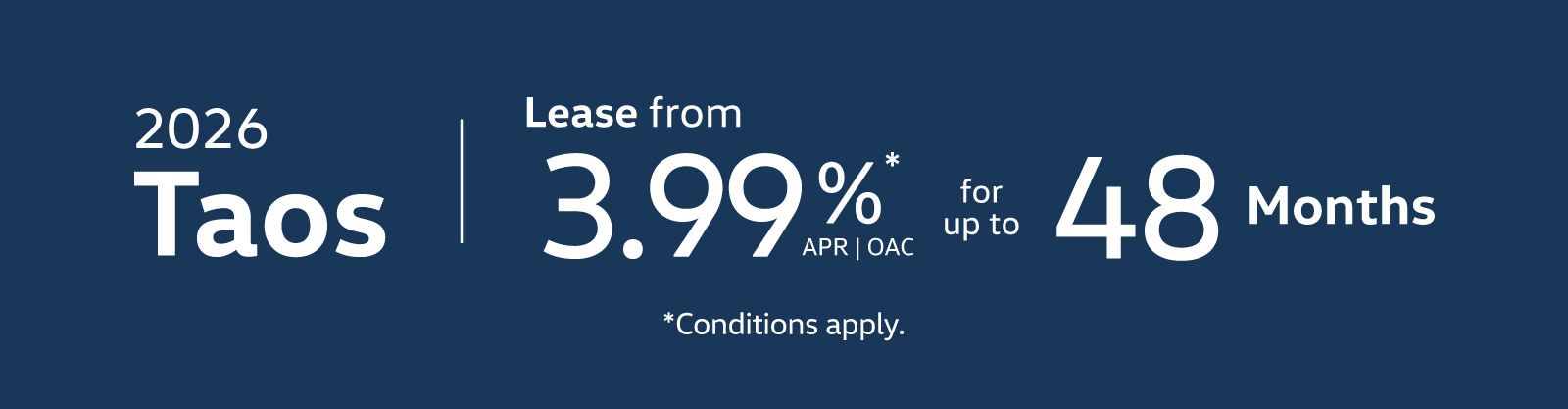 2026 VW Taos Offer