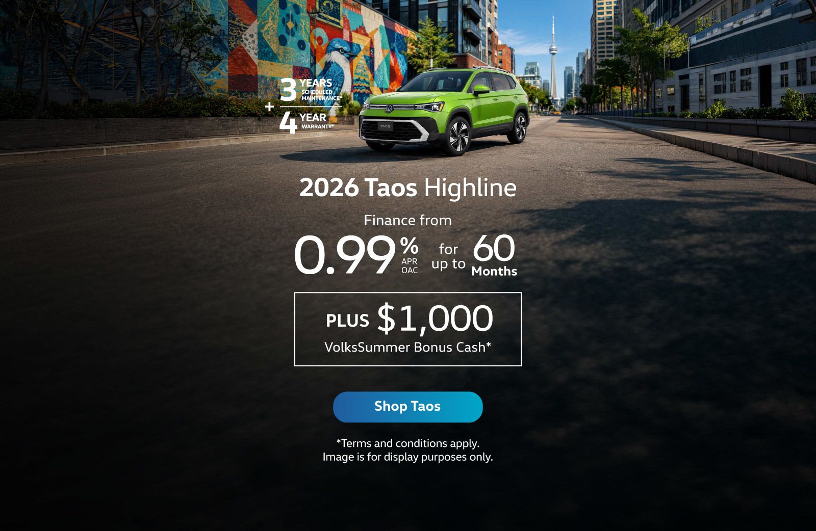 2026 VW Taos Offer