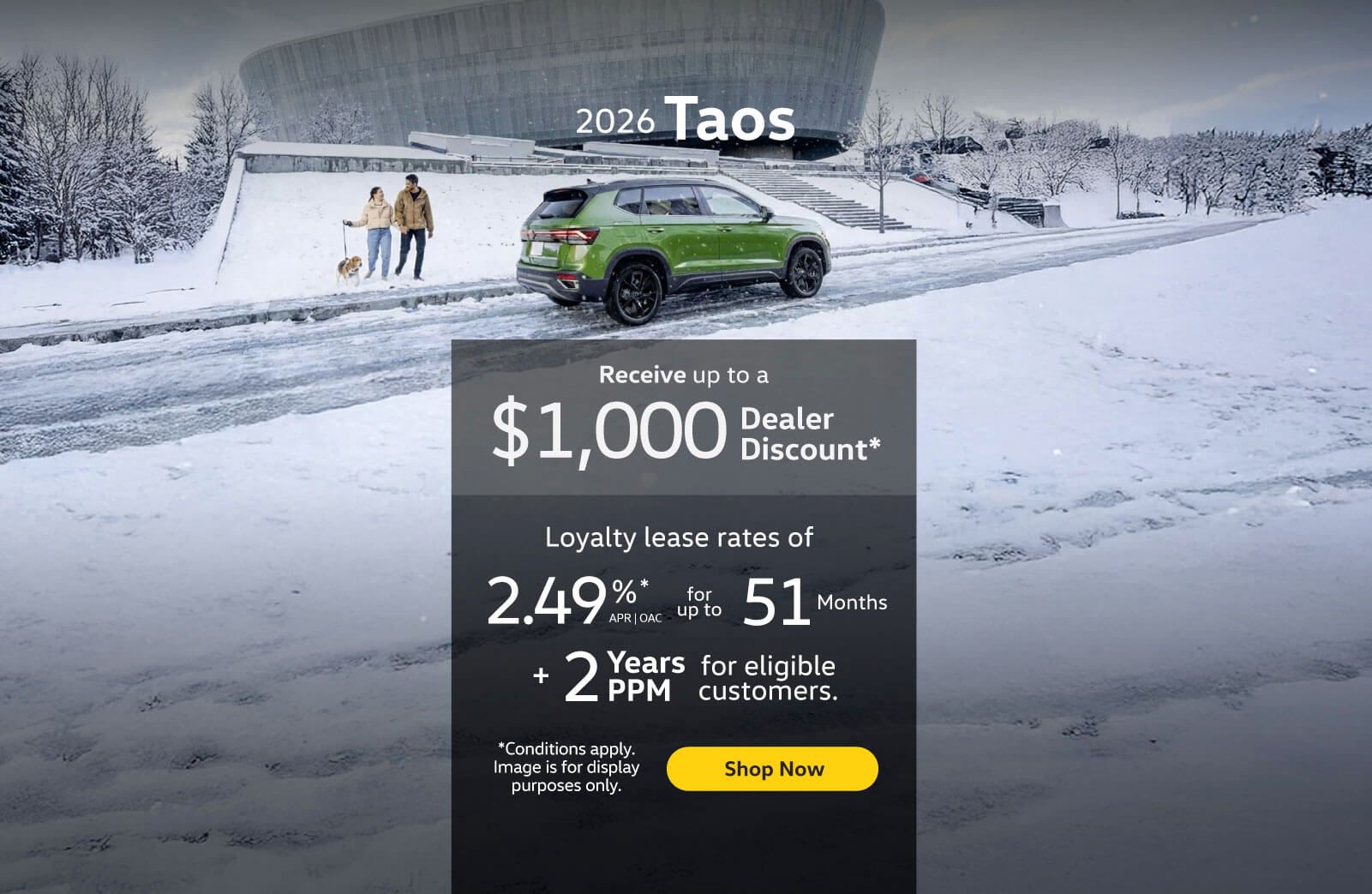 2026 VW Taos Offer
