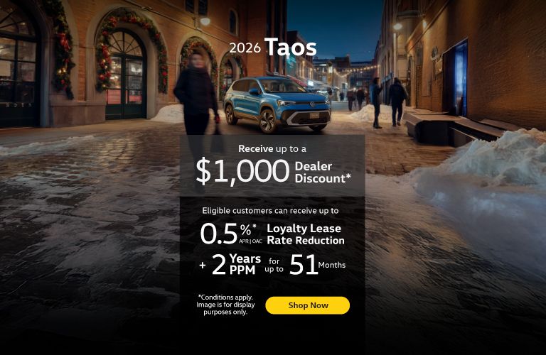 2026 VW Taos Offer