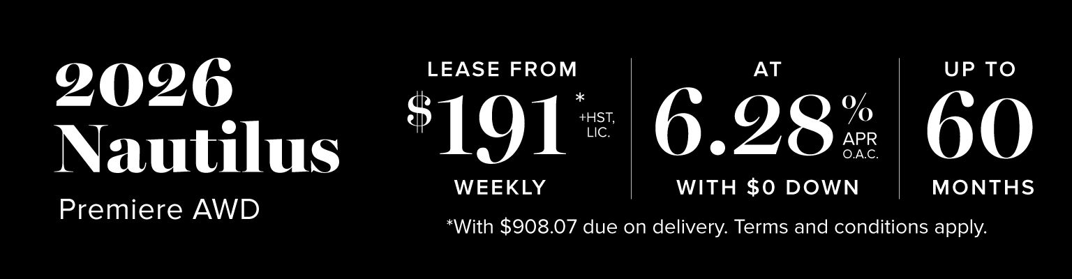 2026 Lincoln Nautilus VLP Banner