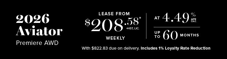 2026 Lincoln Aviator - Detail Banner