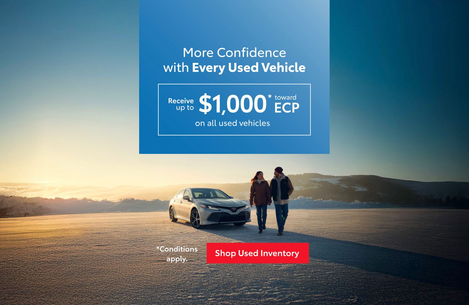 Up to $1,000 Toward ECP on Used Vehicles - Home page