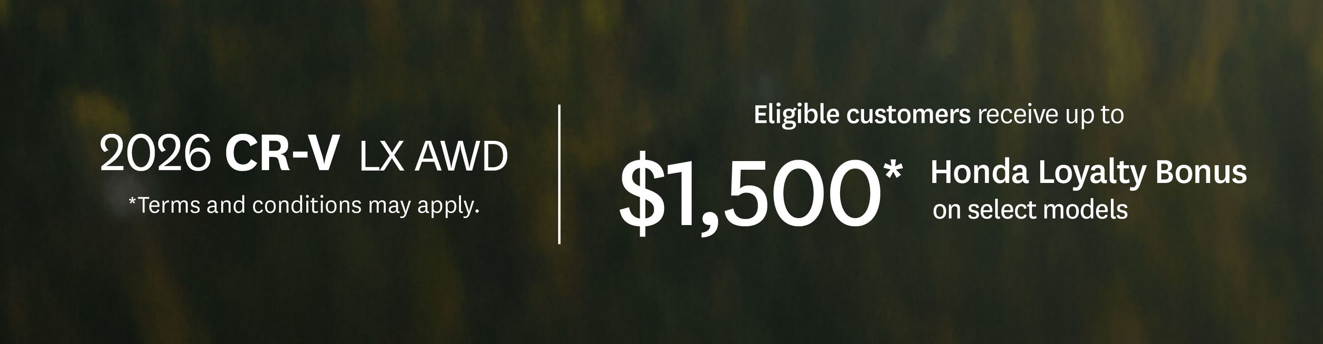 2026 CR-V VLP- March