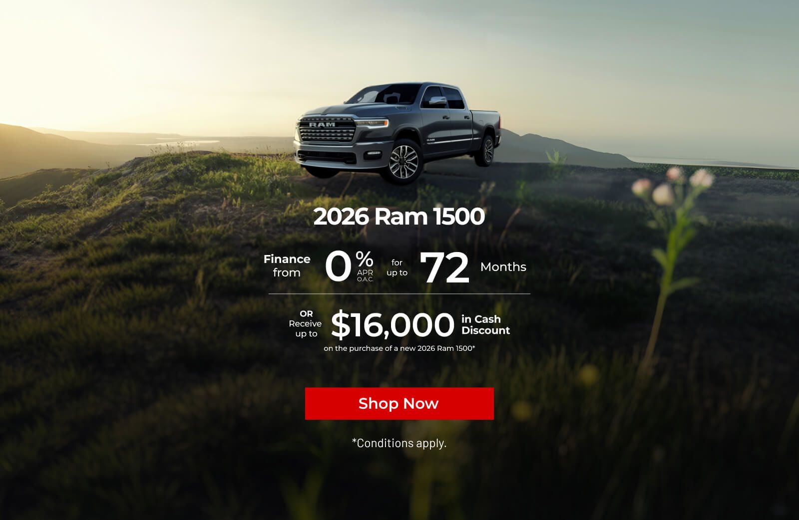 2026 Ram 1500 Offer