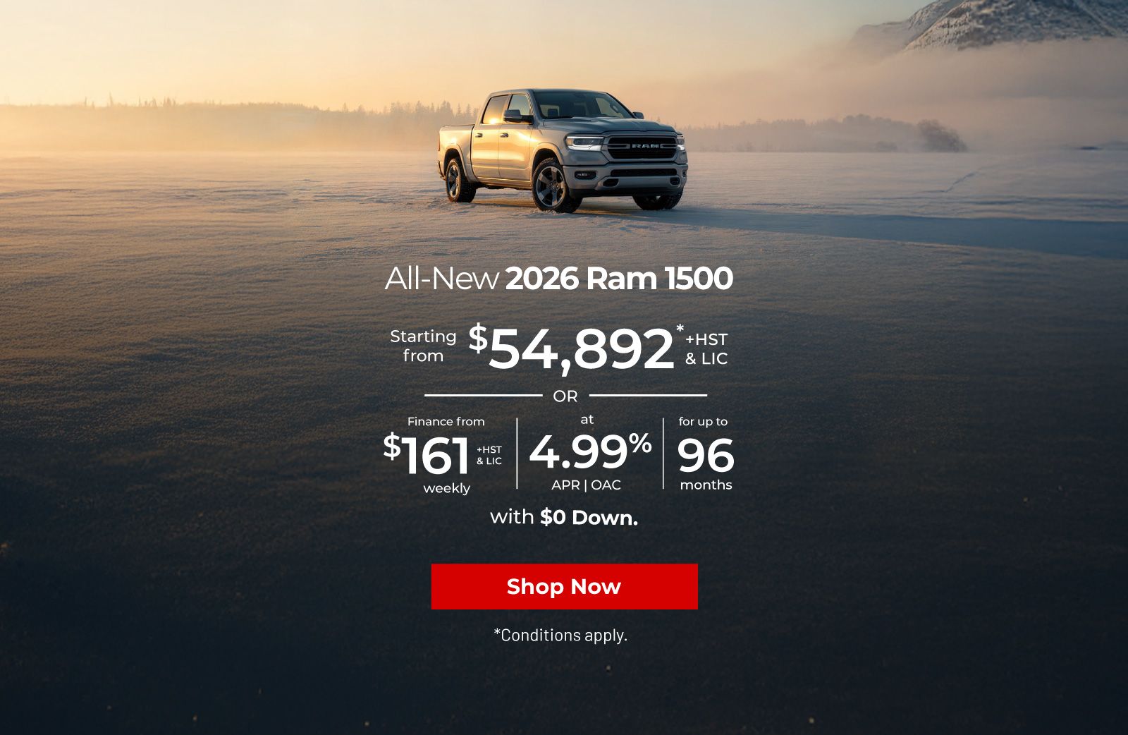 2026 Ram 1500 Offer