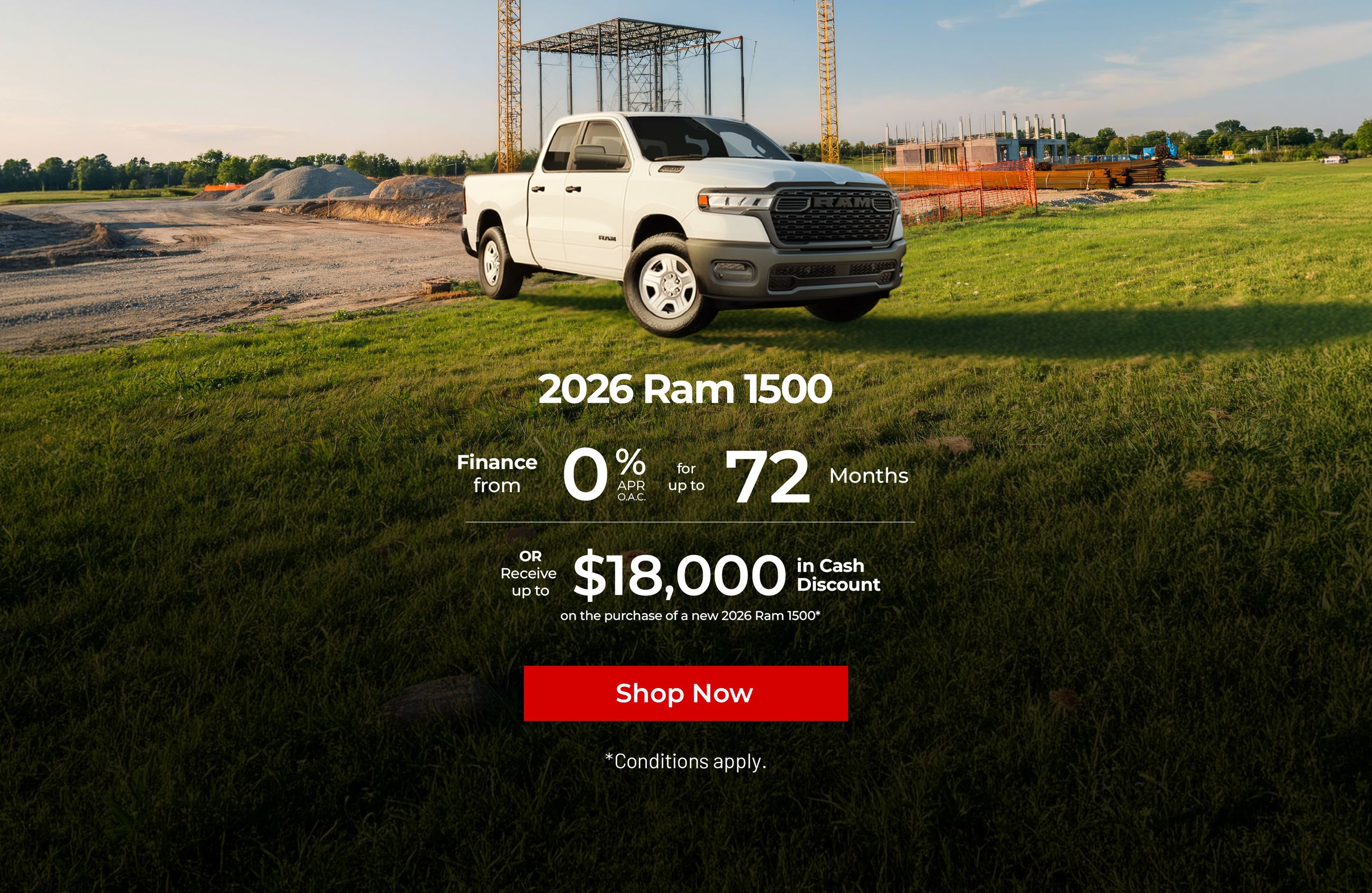 2026 Ram 1500 Offer