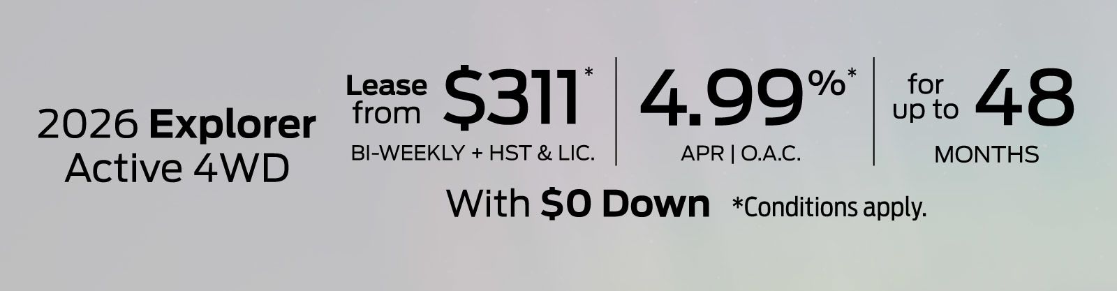 2026 Ford Explorer - VDP