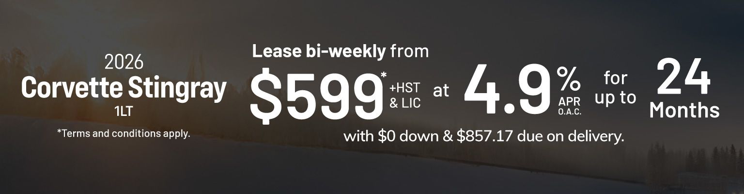 2026 Corvette Stingray 1LT - Humberview GM - VLP