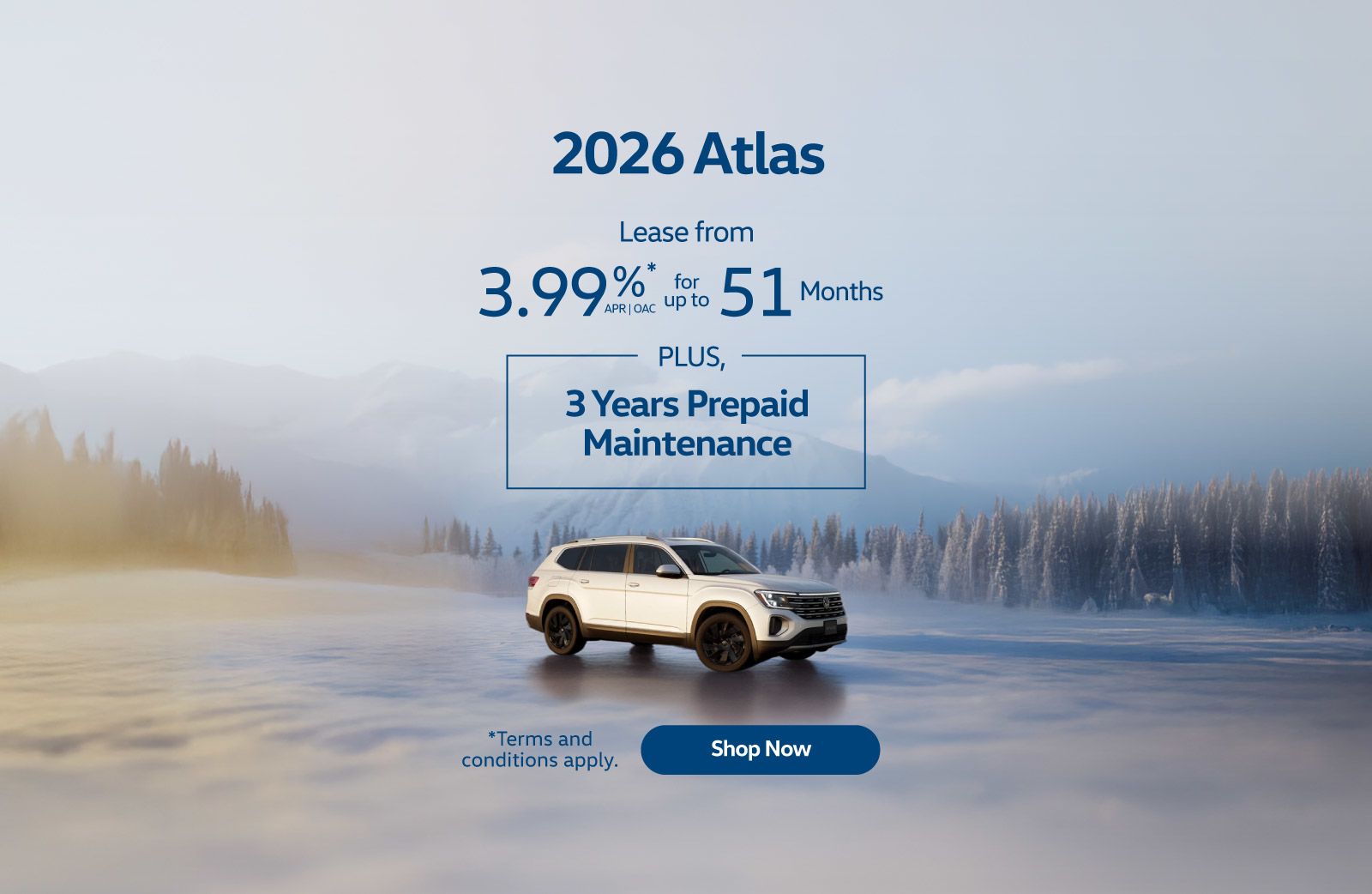 2026 VW Atlas offer