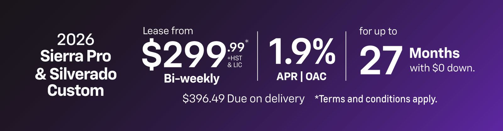 2026 Sierra & Silverado - APP - VLP