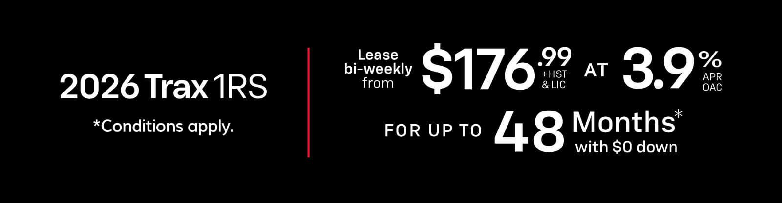 2026 TRax 1RS - APP - VLP