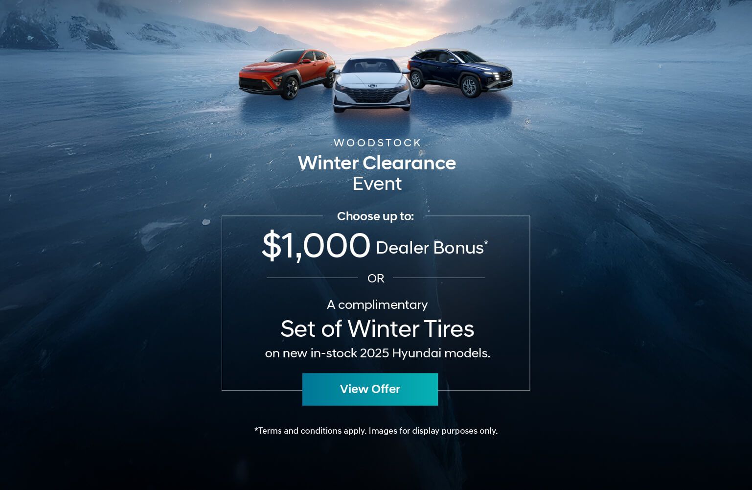 Winter Clearance Event