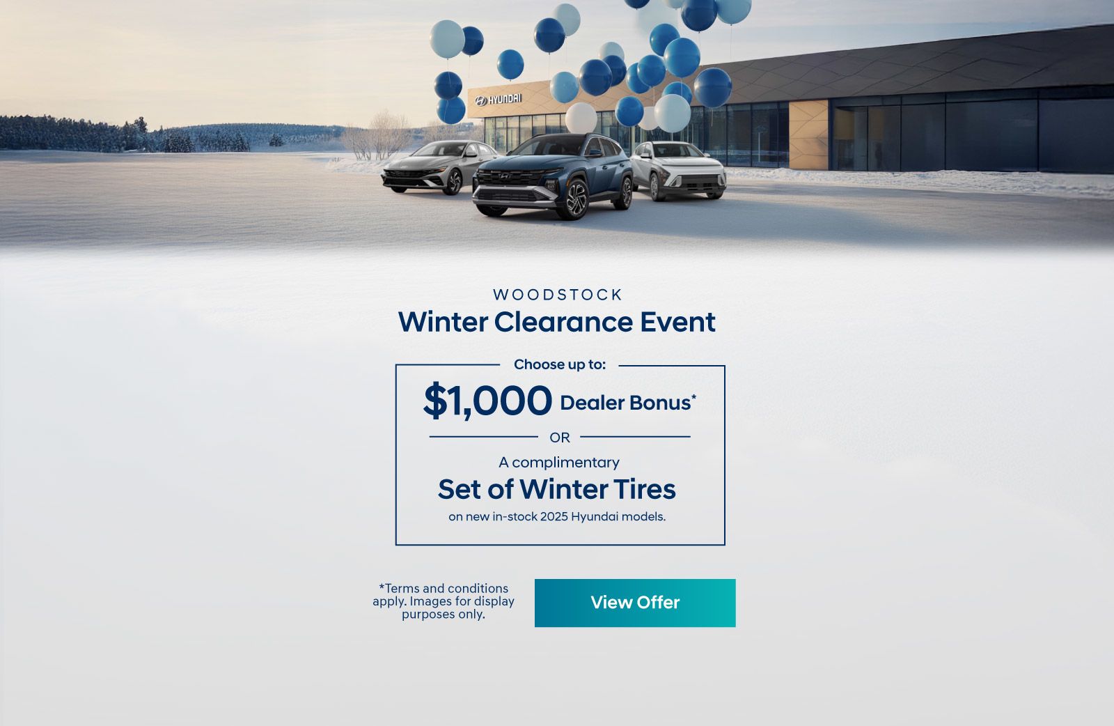 Winter Clearance Event