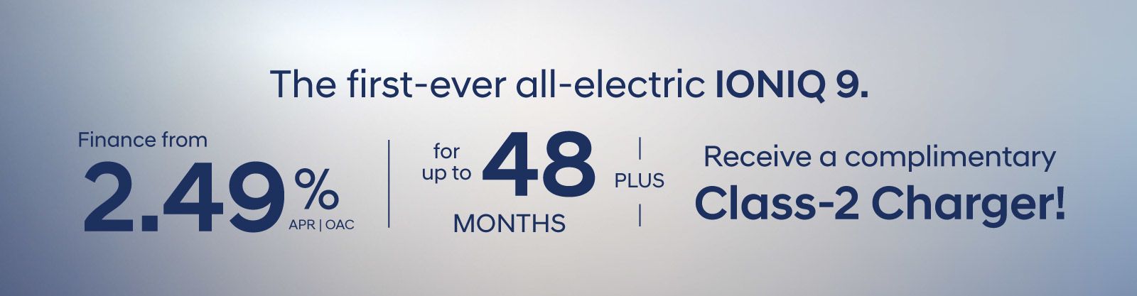 IONIQ 9 Finance Offer