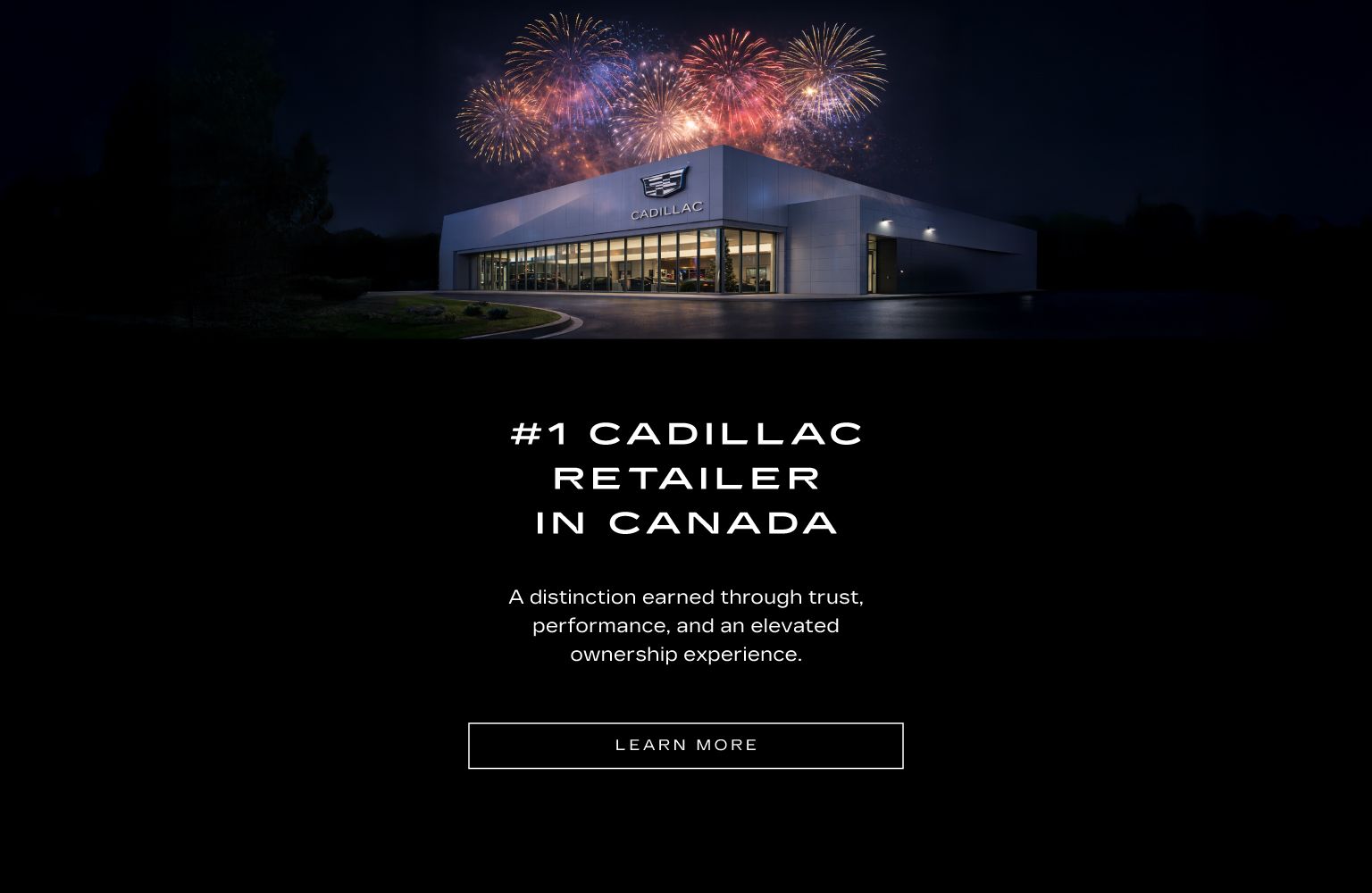 #1 Retailer In Canada - Applewood Cadillac