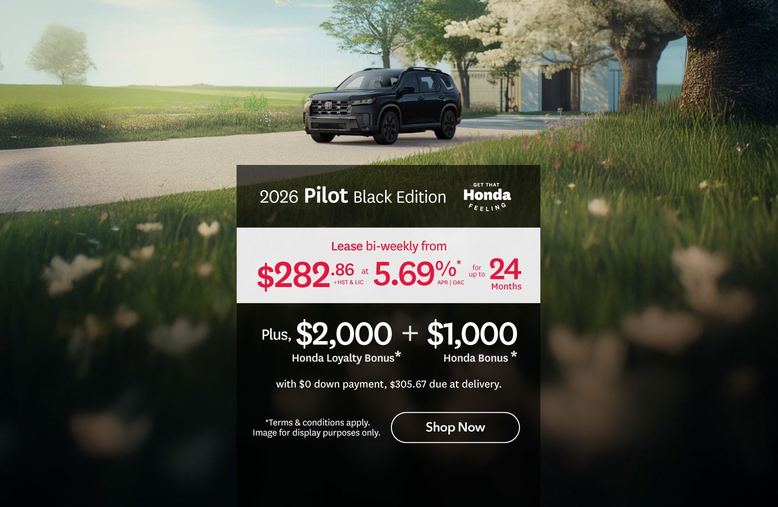 2026 Honda Pilot Black Edition