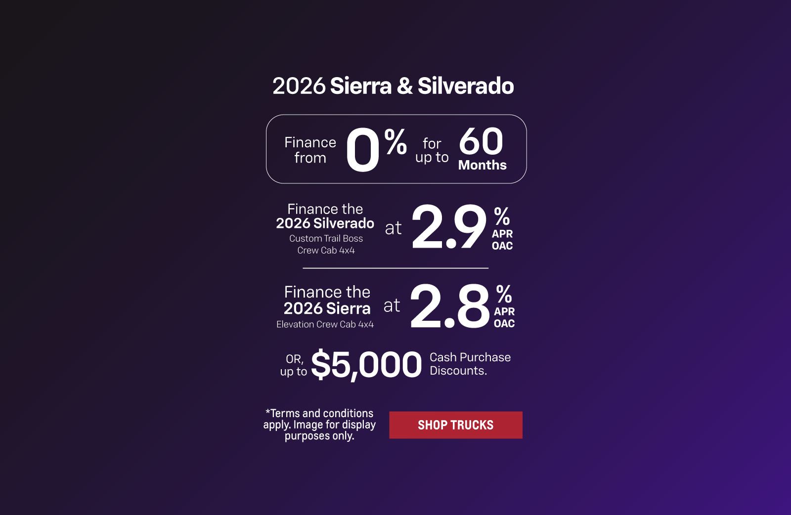 2026 Sierra & Silverado - CB