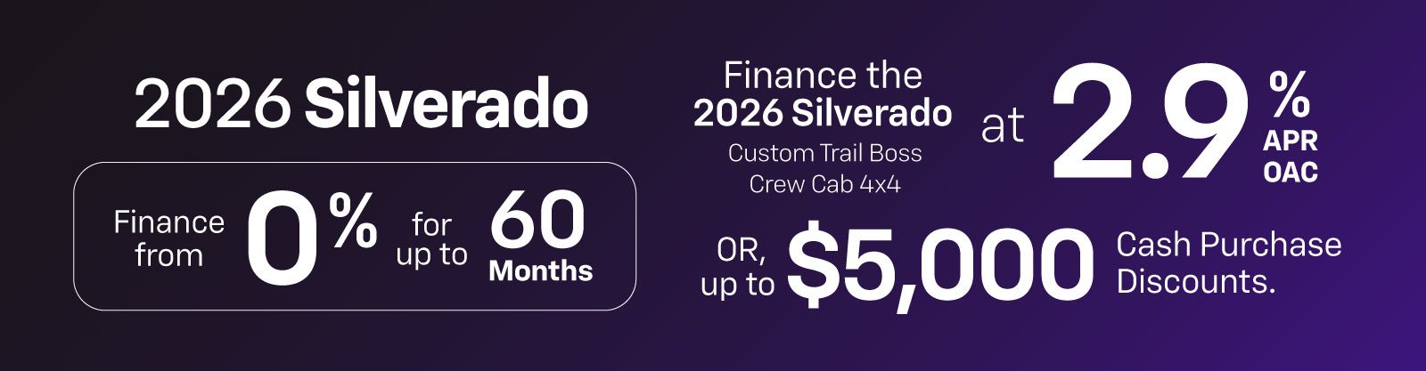 2026 Sierra & Silverado - CB- VLP 2