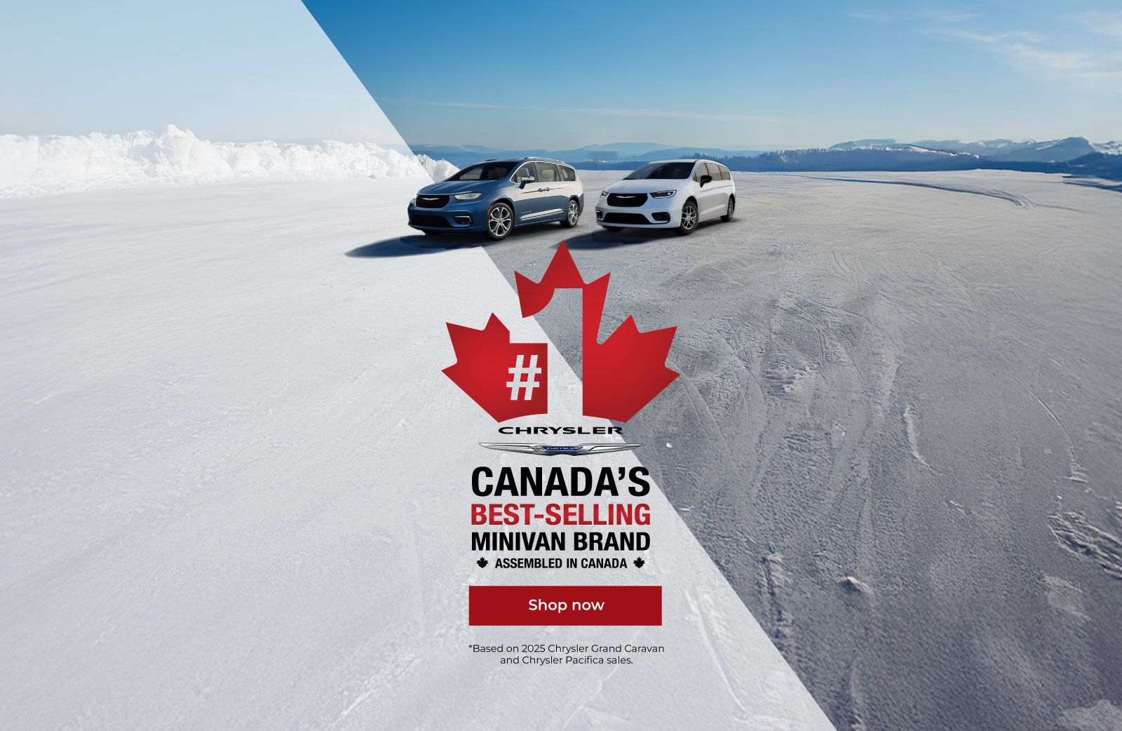 #1 Canada Best Selling Mini-van - Evergreen Homepage Banner