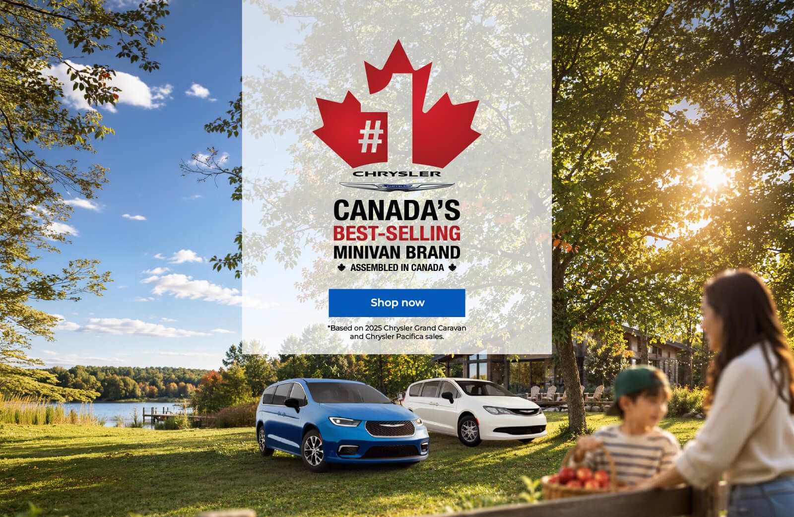 #1 Canada Best Selling Mini-van - Evergreen Homepage Banner