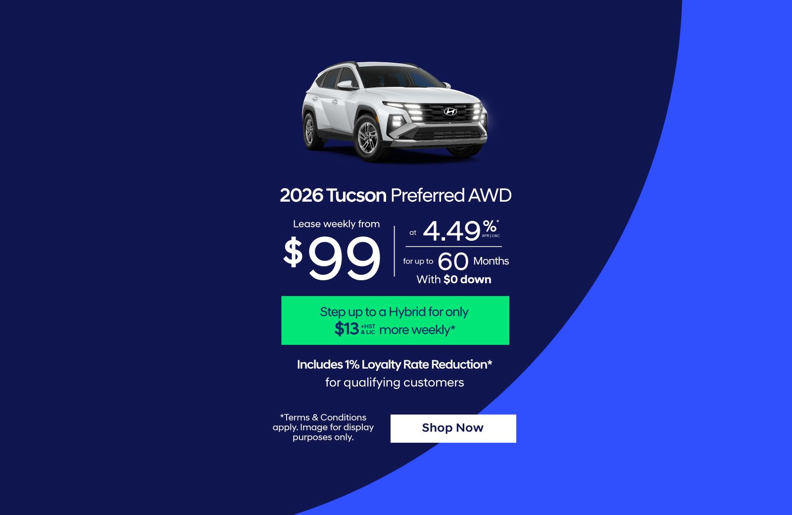2026 Tucson Special Offer