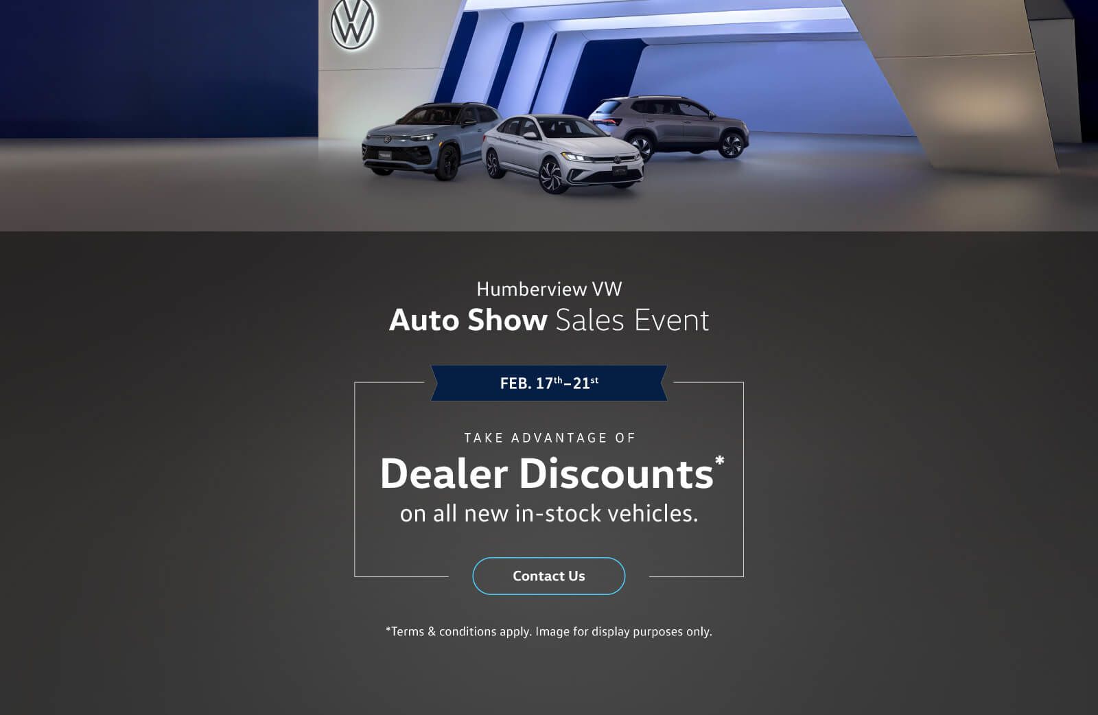 Humberview Volkswagen Auto Show Sales Event
