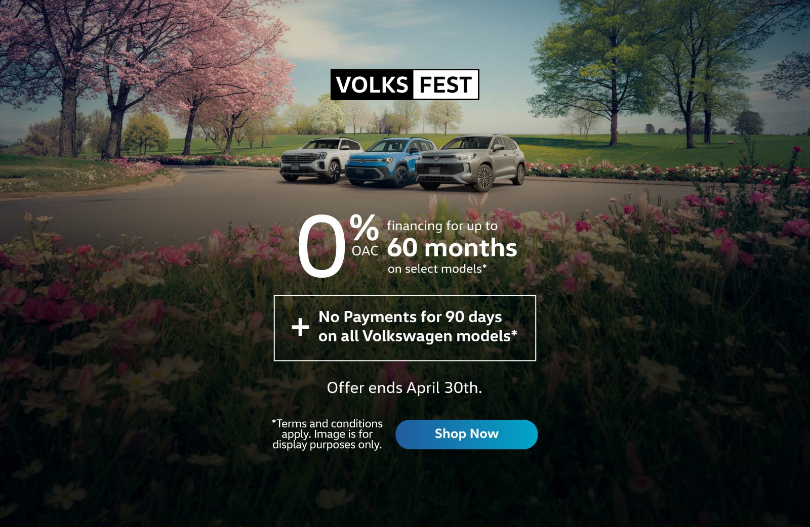 No Payments for up to 90 Days - VW