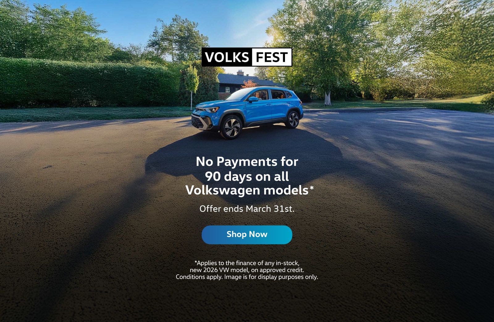 No Payments for up to 90 Days - VW